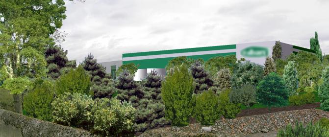 Simulation d'intégration paysagère