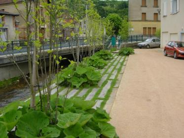 Réalisation de la place