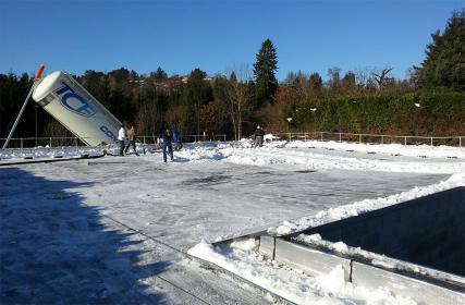 Déneigement de la toiture