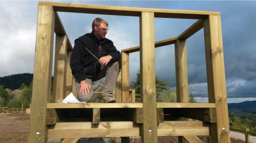 Construction ponton en bois