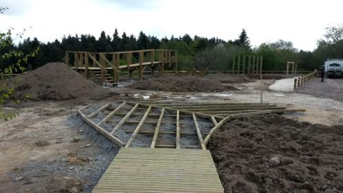 Les travaux continuent... - terrasse bois