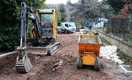 Moyens matériels pour le chantier