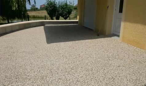 Terrasse : surface sèche