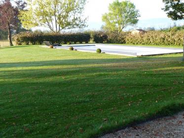 Vue piscine